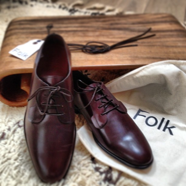 How Lucky! Thanks Cathal/Folk :) #folk #folkclothing #folkshoes #folkmenswear