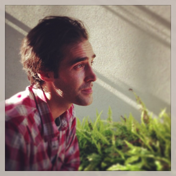 Charlie in the LA light….