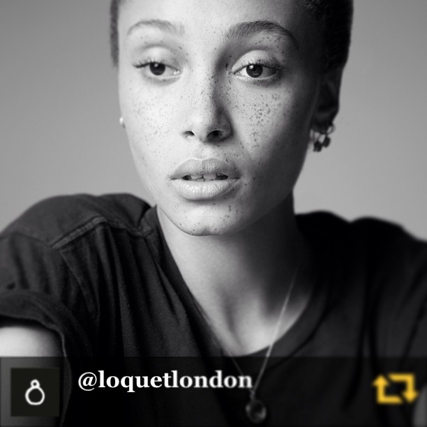 RG @loquetlondon: Adwoa Wondering- @adwoa_woodge photo by @nick_haddow #regramapp