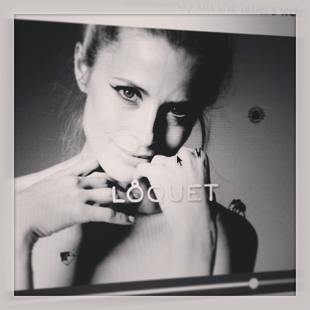 Laura on Vogue.com today launching Loquet London, in a little film shot by me @shazzagoldsmith @laurabaileylondon @loquetlondon @taniagrier @british_vogue @felix_cooper www.loquetlondon.com AMAZING interactive website!