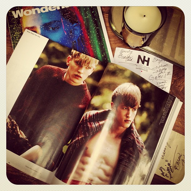 The new Wonderland Mag with my Scottish menswear shoot… Thank you @andrewdav1s @abelvanoeveren @jeroensmits94