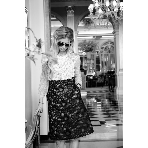 Laura at Claridge’s @claridgeshotel