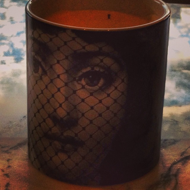 Kitchen Table looking a little Magritte