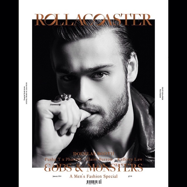 Rollacoaster cover out today with Douglas Booth shot by moi! Thank you  @andrewdav1s