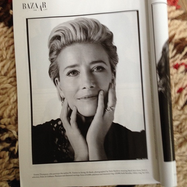 Emma T in Feb H Bazaar’s ‘The A List’ shot by moi! Thanks @cathykasterine @kenorourke1 @taniagrier @benjamincanares @shaerenmckenzie