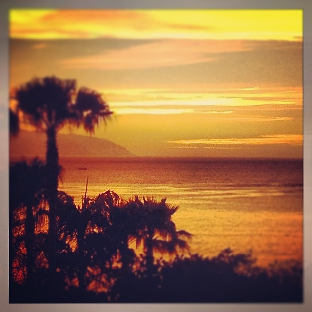 Same view but like many of us in a different mood!