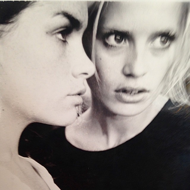 My beauties back in the NYC days ❤️✨? @laurabaileylondon @leonanaess #tbt