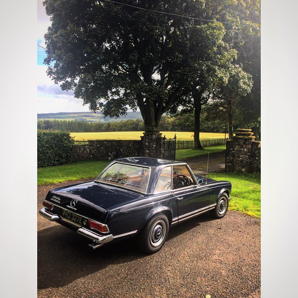 Home/Scotland… Reunited with this beauty❤️???