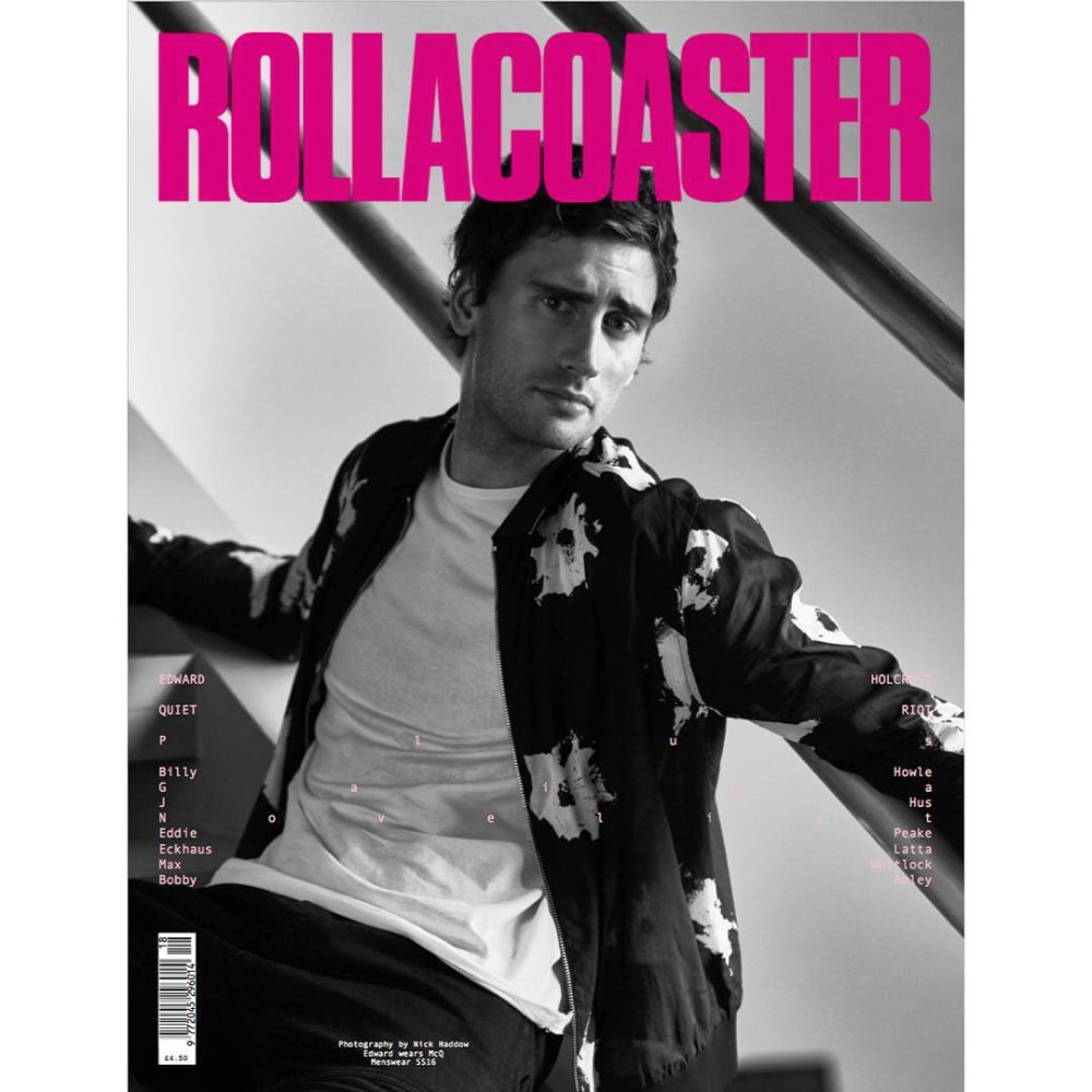 The talented & charming Edward Holcroft out today… ? @nick_haddow ? @andrewdav1s1 ? @taniagrier #AlvaWest