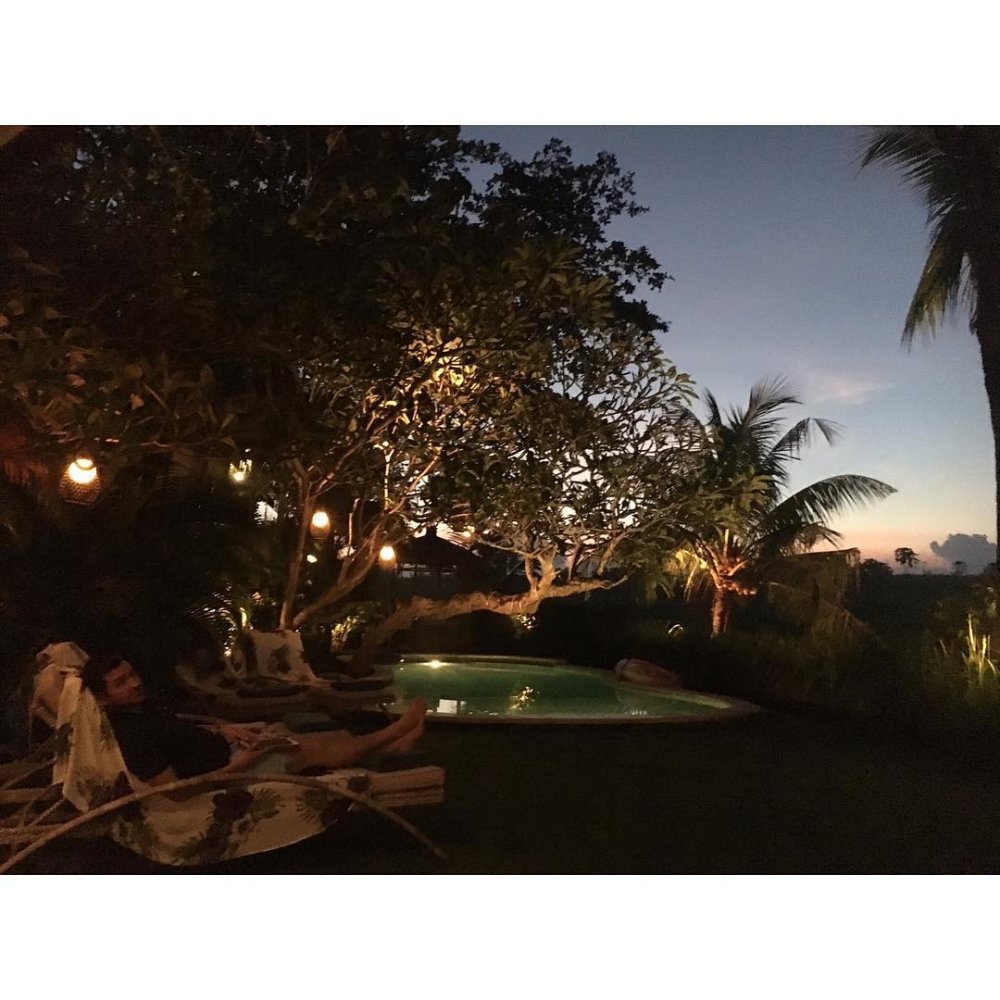 The most perfect hosts and a very beautiful hideaway! ????❤️ Jon & Lorraine xx #Made @lorrainebali @kellycooperbarr