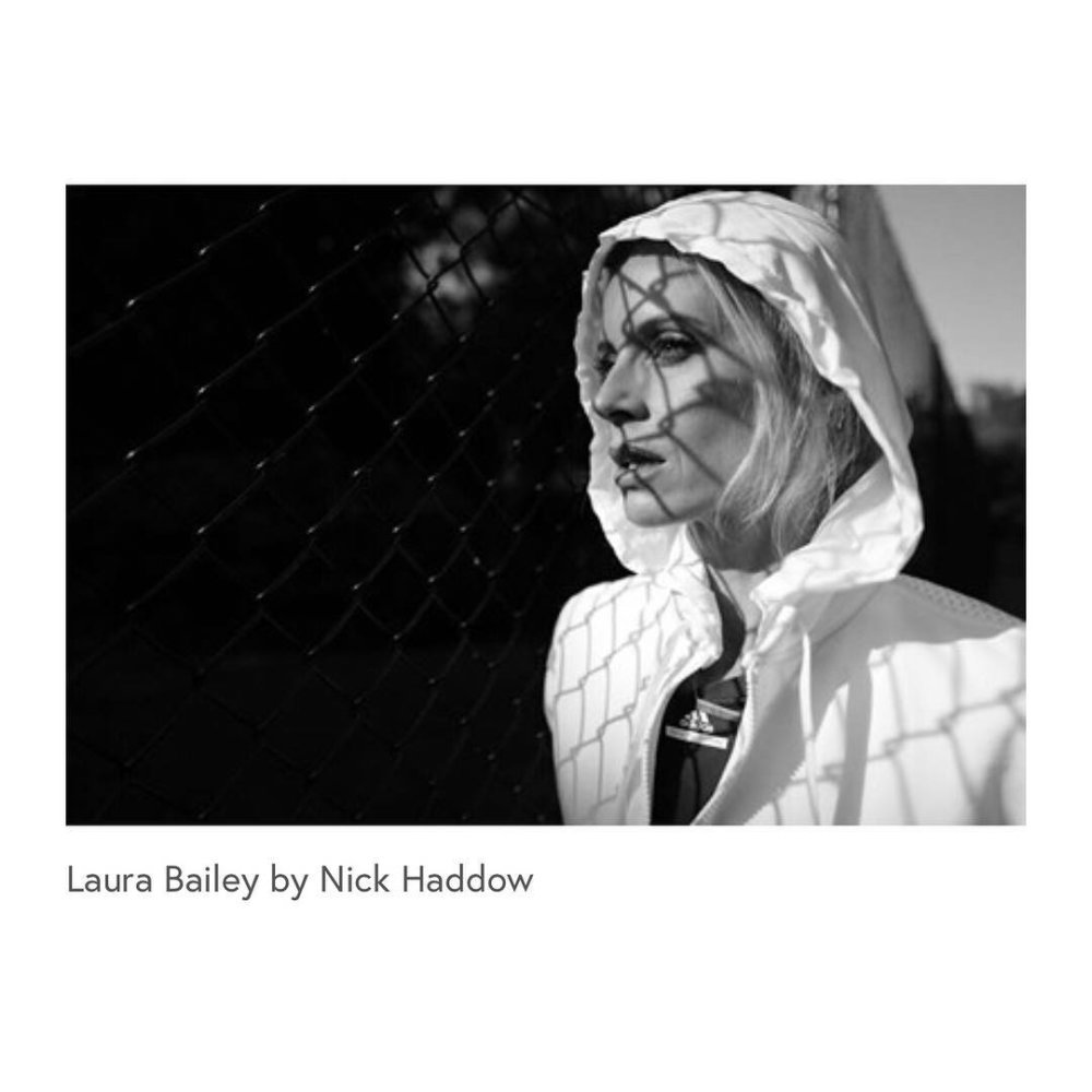 The love of the game via @britishvogue come on Andy! ????? @laurabaileylondon