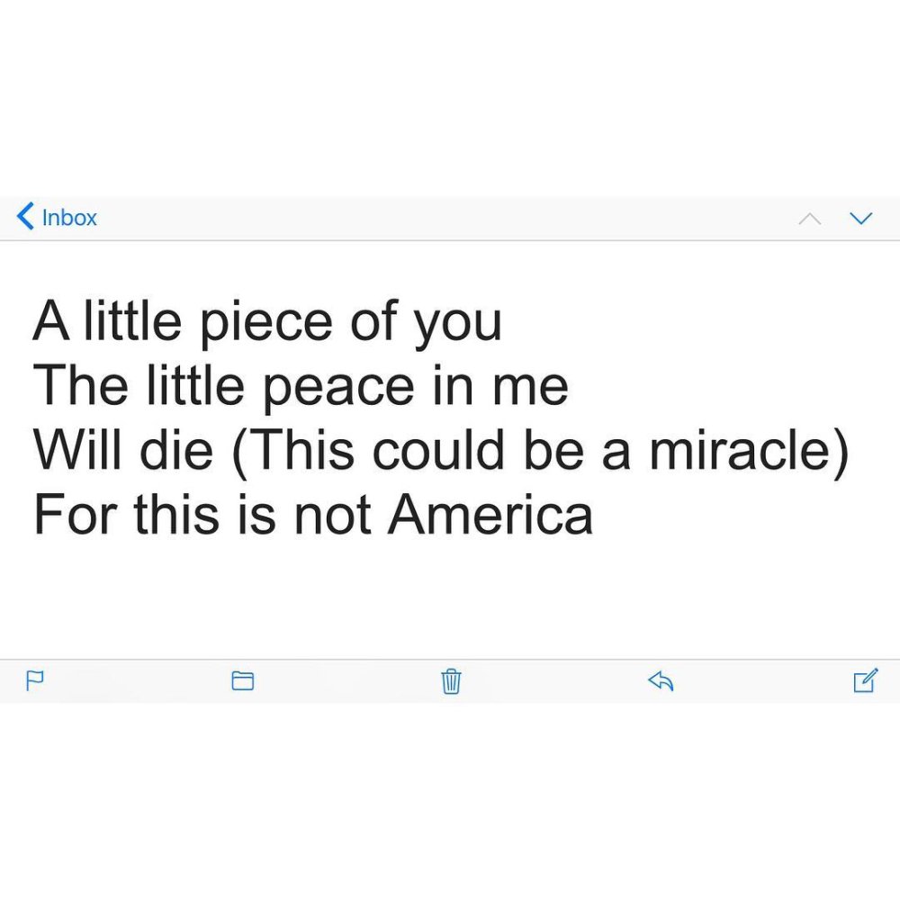 David Bowie says it all… #thisisnotamerica